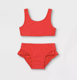 Girls Two Piece Swimsuit