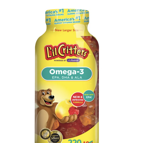 Lil Critters Omega 3 Vitamins