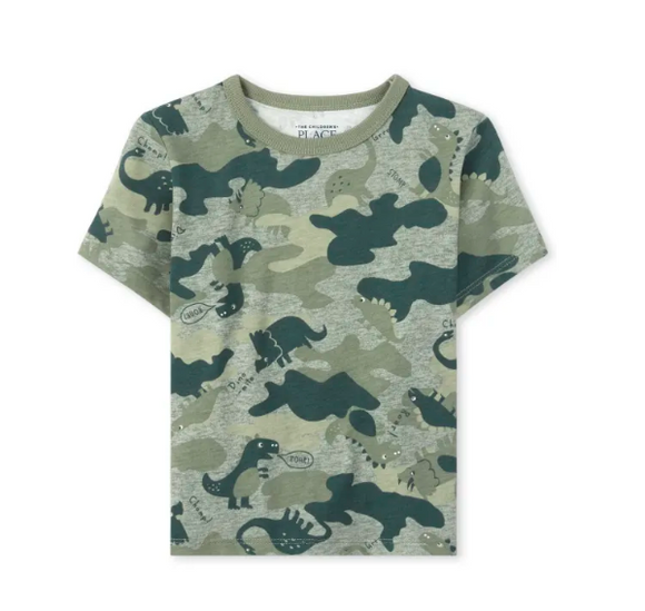 Boys Camo Graphic T-Shirts